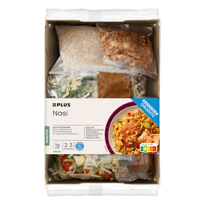 Gesneden verspakket Nasi - PLUS