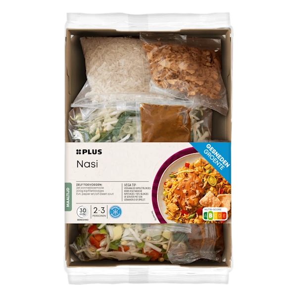 PLUS Gesneden verspakket Nasi