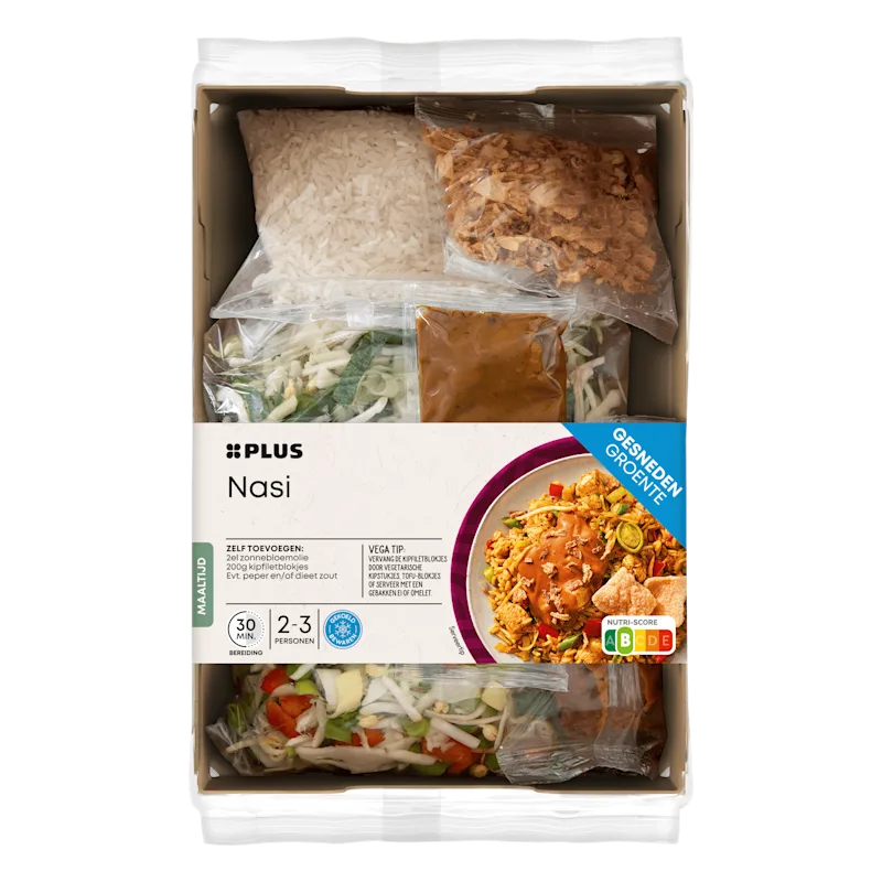 PLUS Gesneden verspakket Nasi