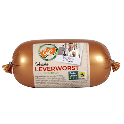 Saksische smeerleverworst - PLUS