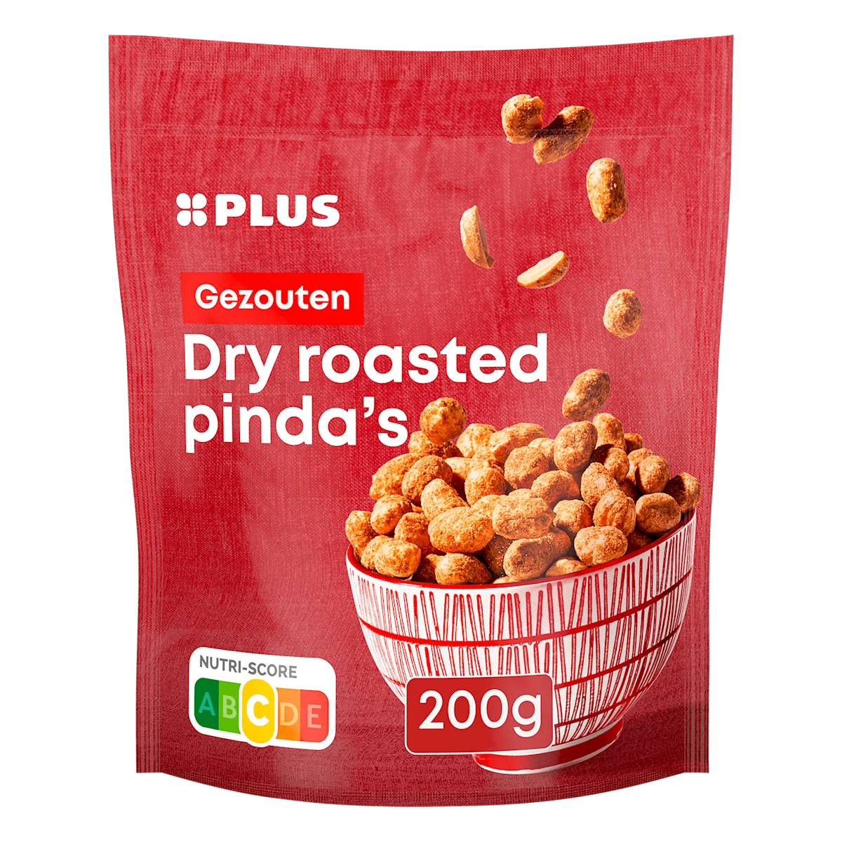 PLUS Dry roasted pinda's