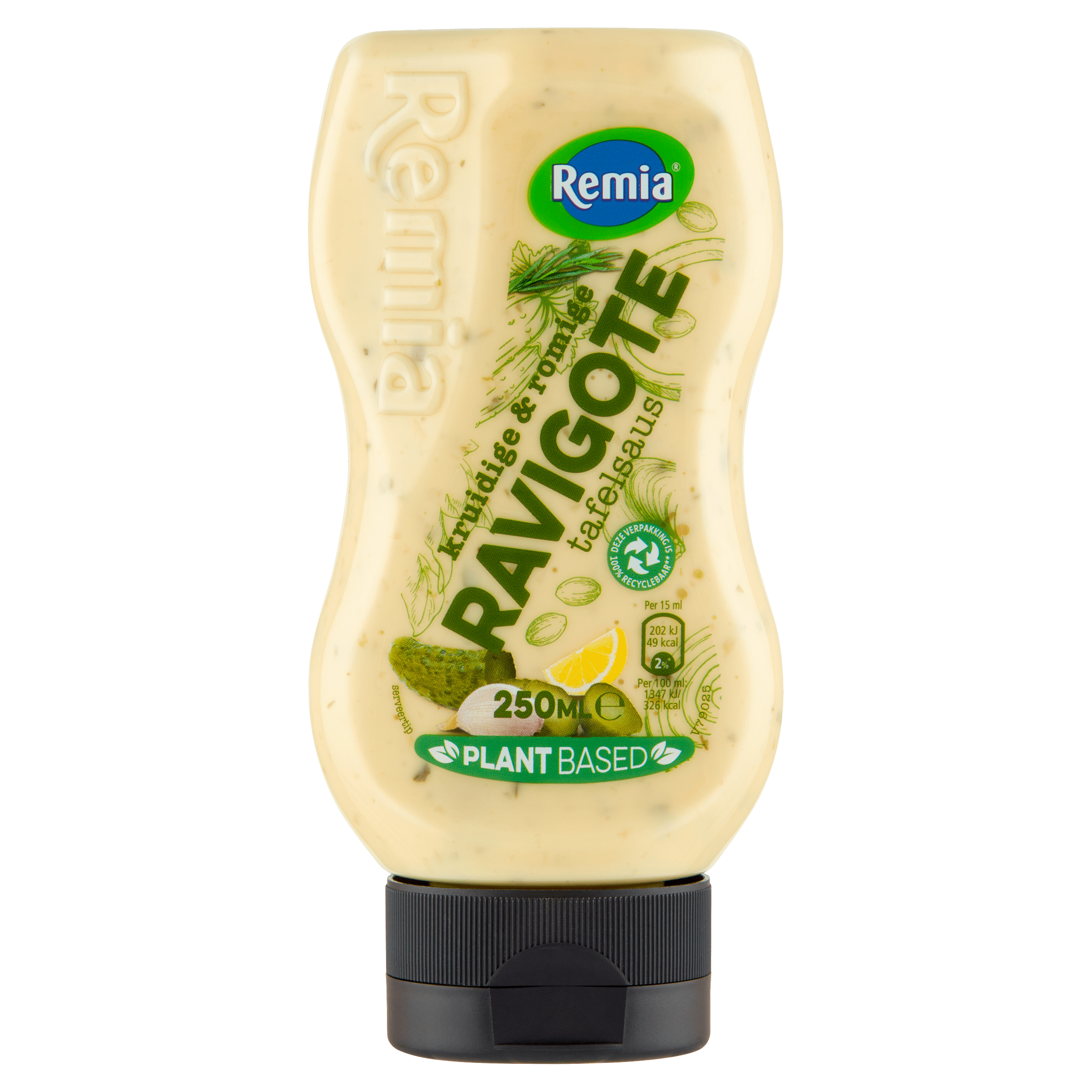 Remia Ravigote tafelsaus Per Flacon 250 ml