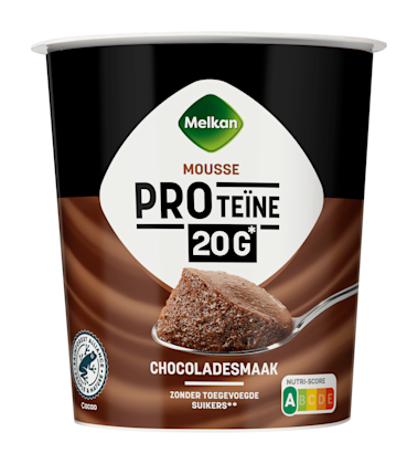 High protein Chocolade mousse