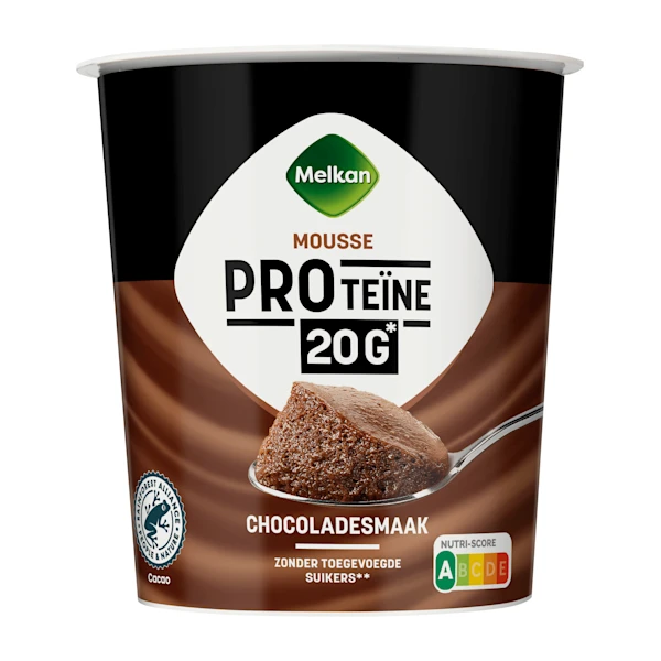 Melkan High protein Chocolade mousse