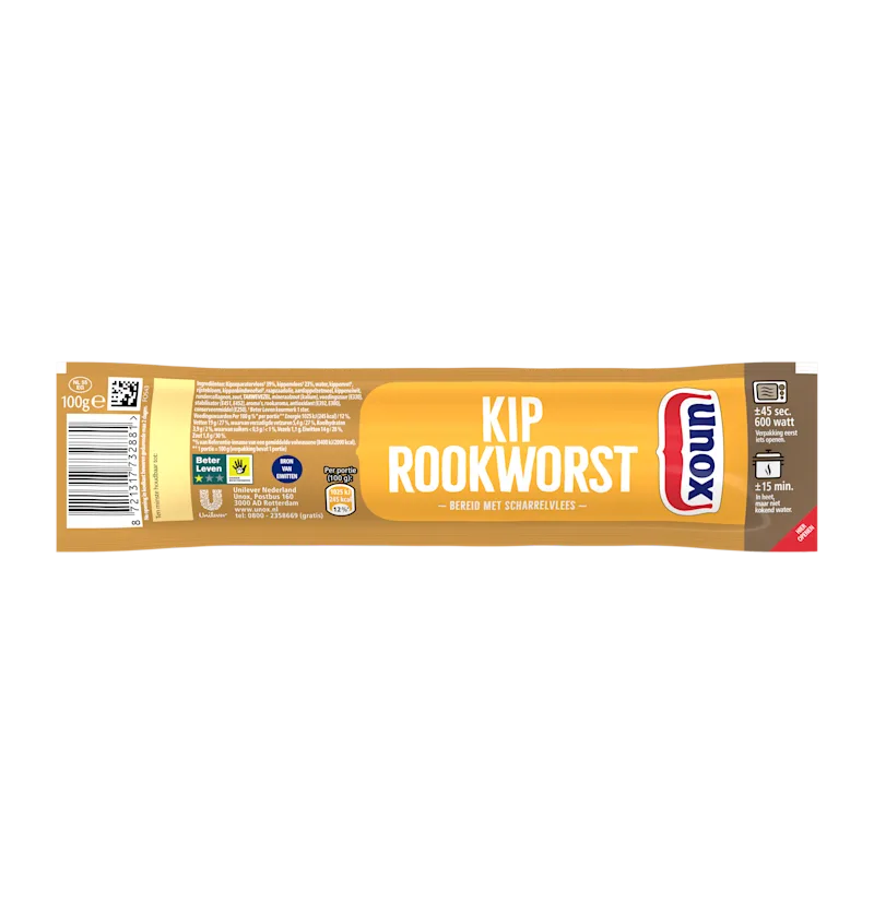 Unox Magnetron rookworst kip