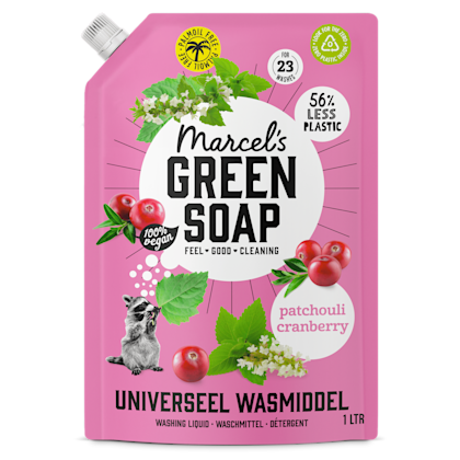 Marcel's Green Soap Wasmiddel navul Patchouli 23sc