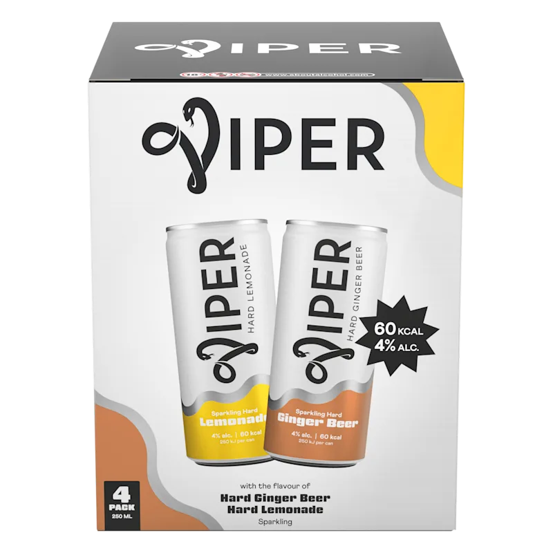 Viper Hard Seltzer Ginger & Lemonade