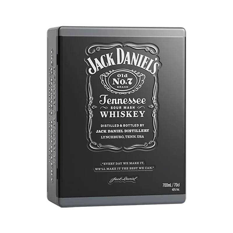 Jack Daniels Giftpack met 2 glazen