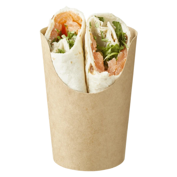 Uit de keuken van PLUS Wrap Gerookte Zalm