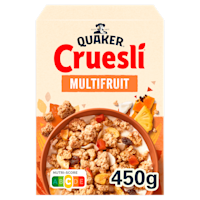 Quaker Cruesli multifruit