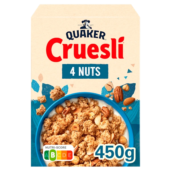 Quaker Cruesli 4 noten