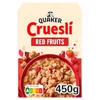 Quaker Cruesli rood fruit