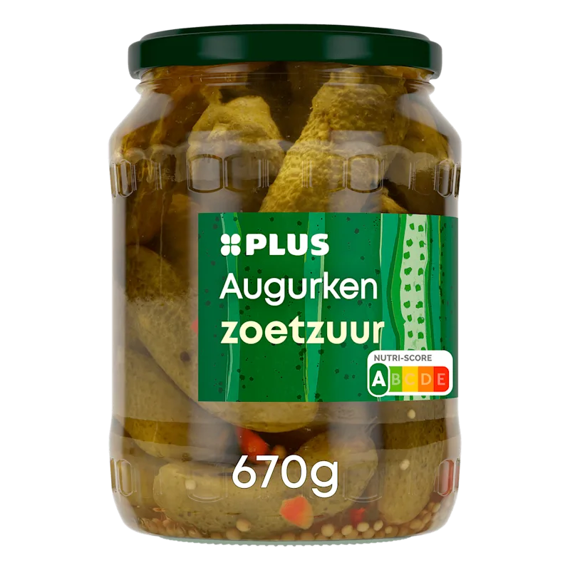 PLUS Augurken Zoetzuur