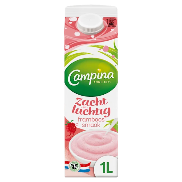 Campina Zacht & luchtig framboos