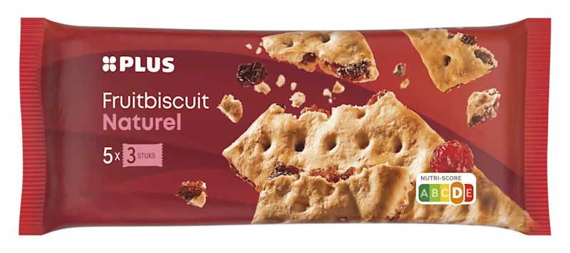 PLUS Fruitbiscuit naturel