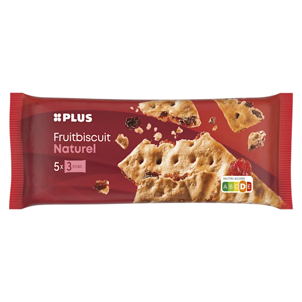 PLUS Fruitbiscuit naturel