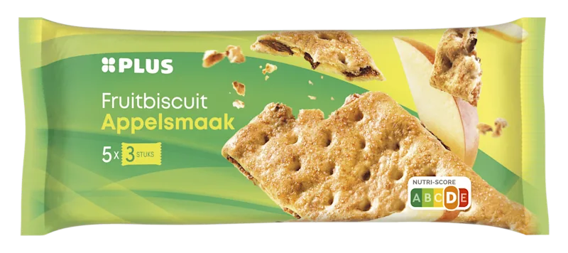 PLUS Fruitbiscuit appel