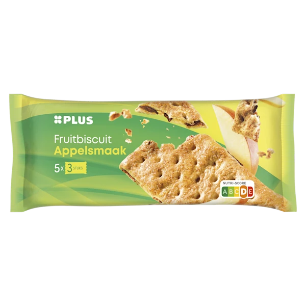 PLUS Fruitbiscuit appel