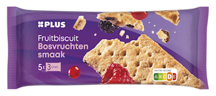 Fruitbiscuit bosvruchten - PLUS