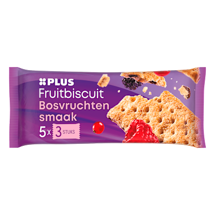 Fruitbiscuit bosvruchten