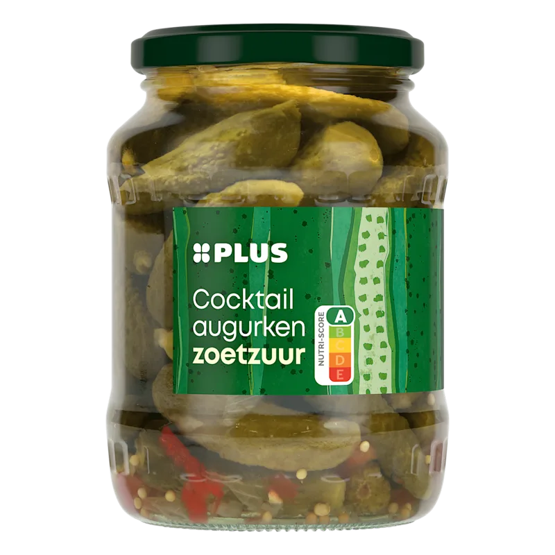 PLUS Cocktail augurken zoetzuur