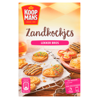 Zandkoekjes bakmix