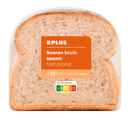 Boeren bruin sesam half