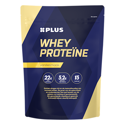 PLUS Whey proteïne poeder vanille