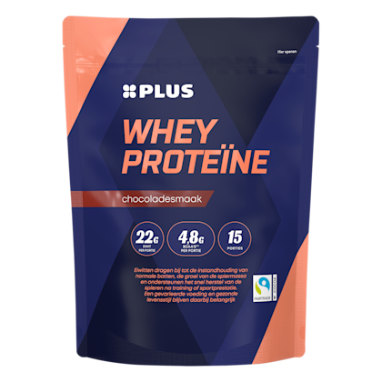 PLUS Whey proteïne poeder chocolade