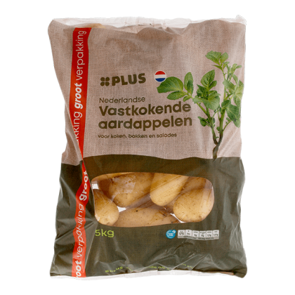 Vastkokende aardappelen