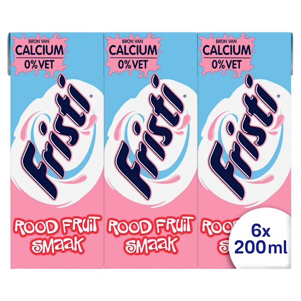 Fristi Rood fruit mini 6-pack