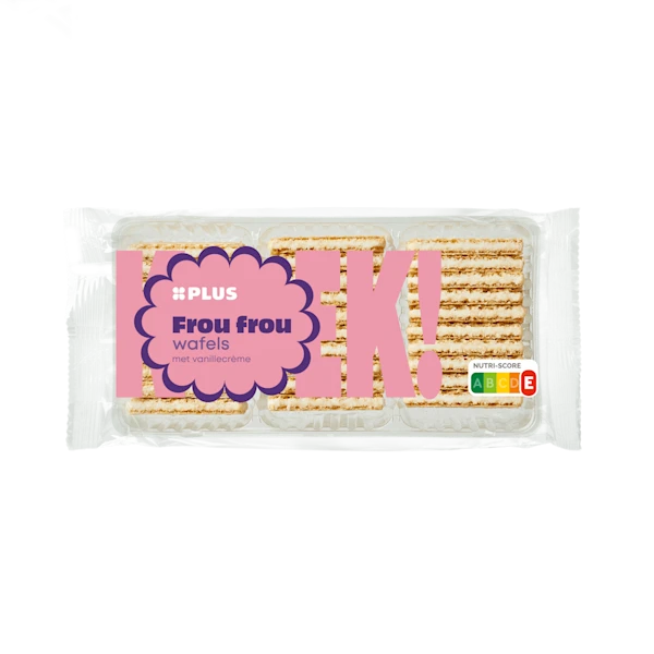 PLUS Frou frou wafels
