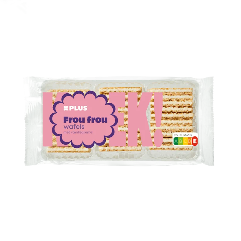 PLUS Frou frou wafels