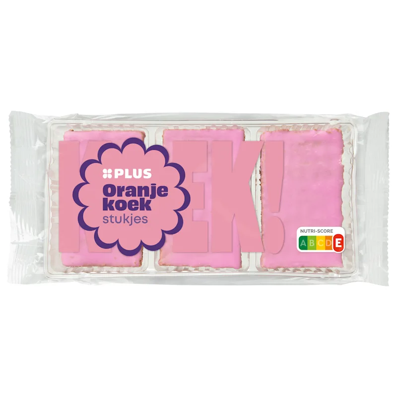 PLUS Oranjekoekstukjes