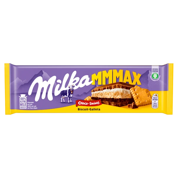 Milka Mmmax chocoladereep choco-swing
