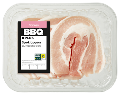 Speklappen dungesneden 3st