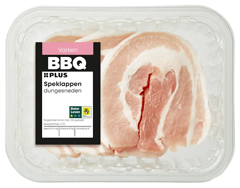 PLUS Boerentrots Speklappen dungesneden 3st