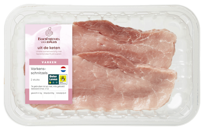 Varkensschnitzel 2 stuks