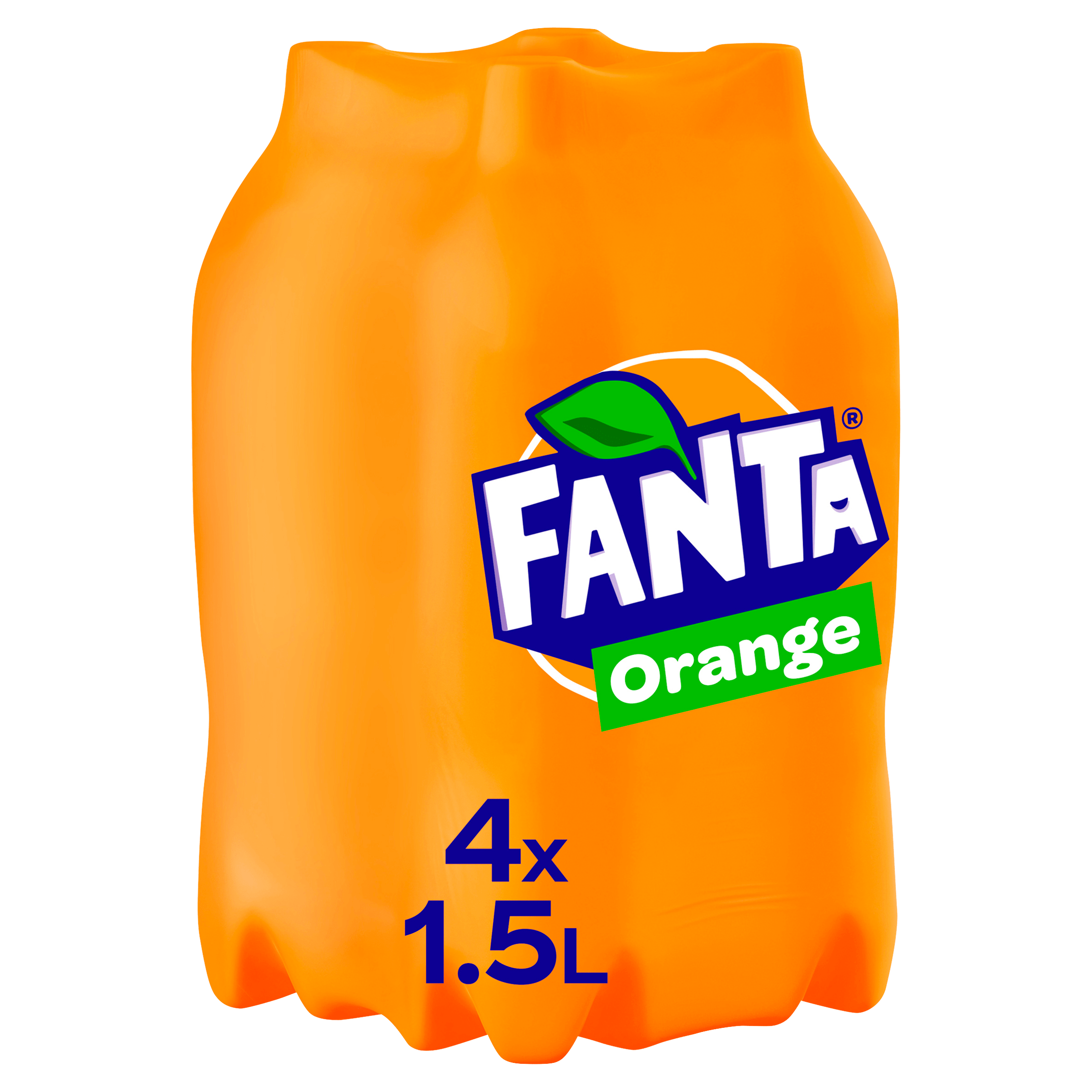 Fanta Orange 4-pack Per Set 6000 ml
