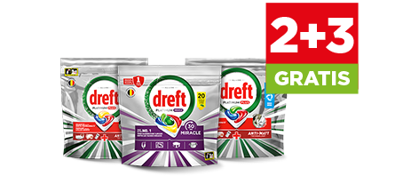 Dreft vaatwastabletten
