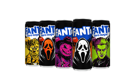 Fanta halloween blikken