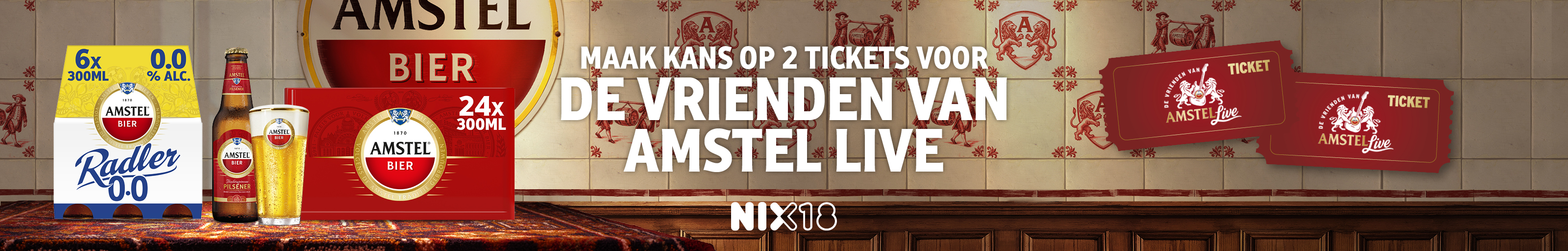 Maak kans op de laatste tickets voor de Vrienden van Amstel Live 2027!