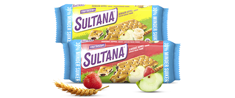 Sultana 30% minder suiker