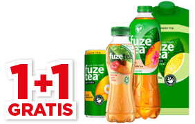 Fuze Tea, 1+1 GRATIS