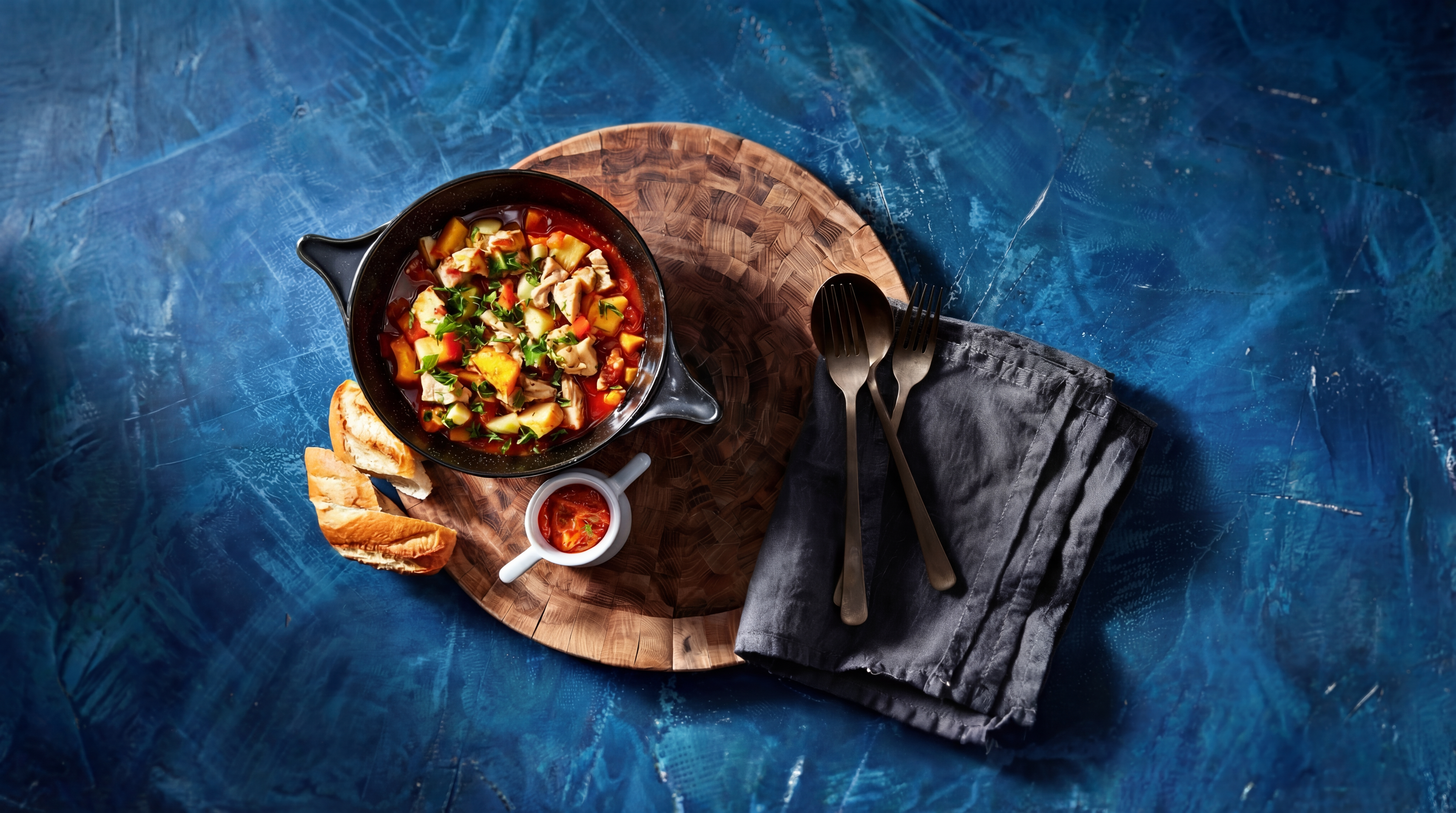 Visstoof met venkel en saffraan