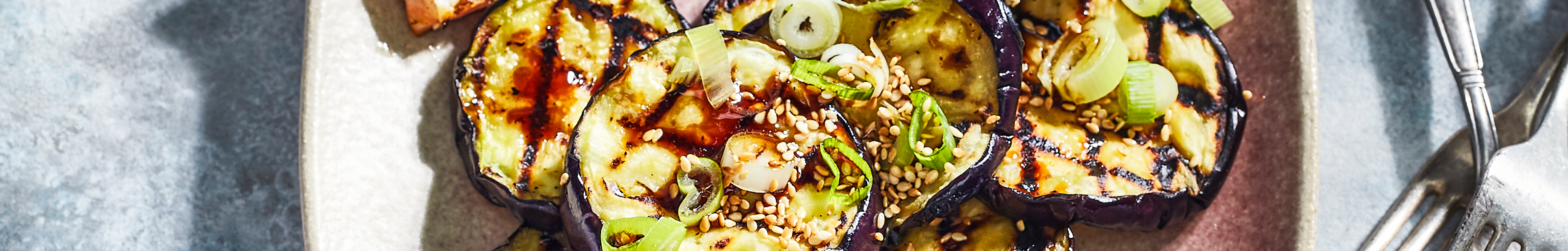 BBQ aubergine recepten