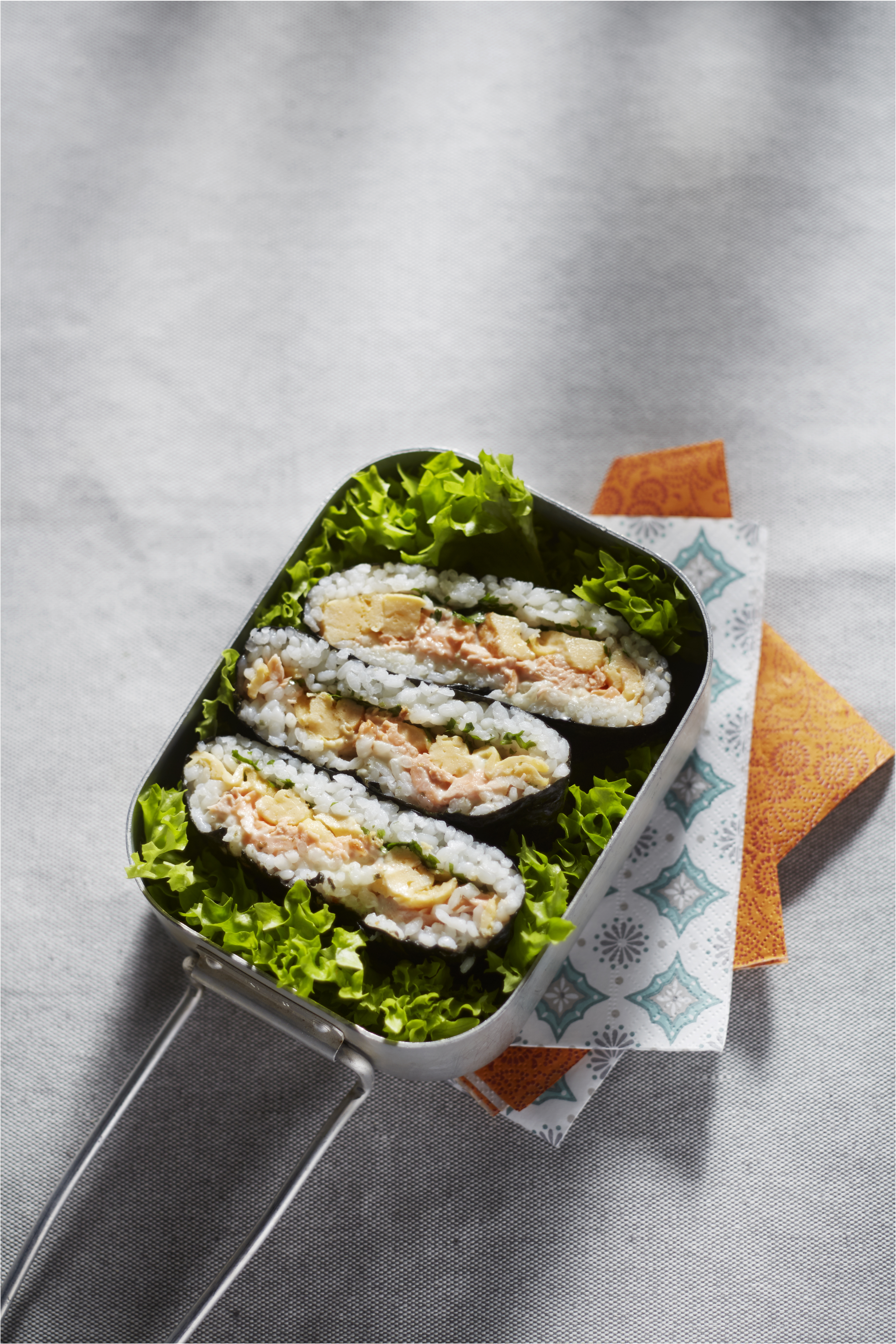 Japanse rijstsandwich