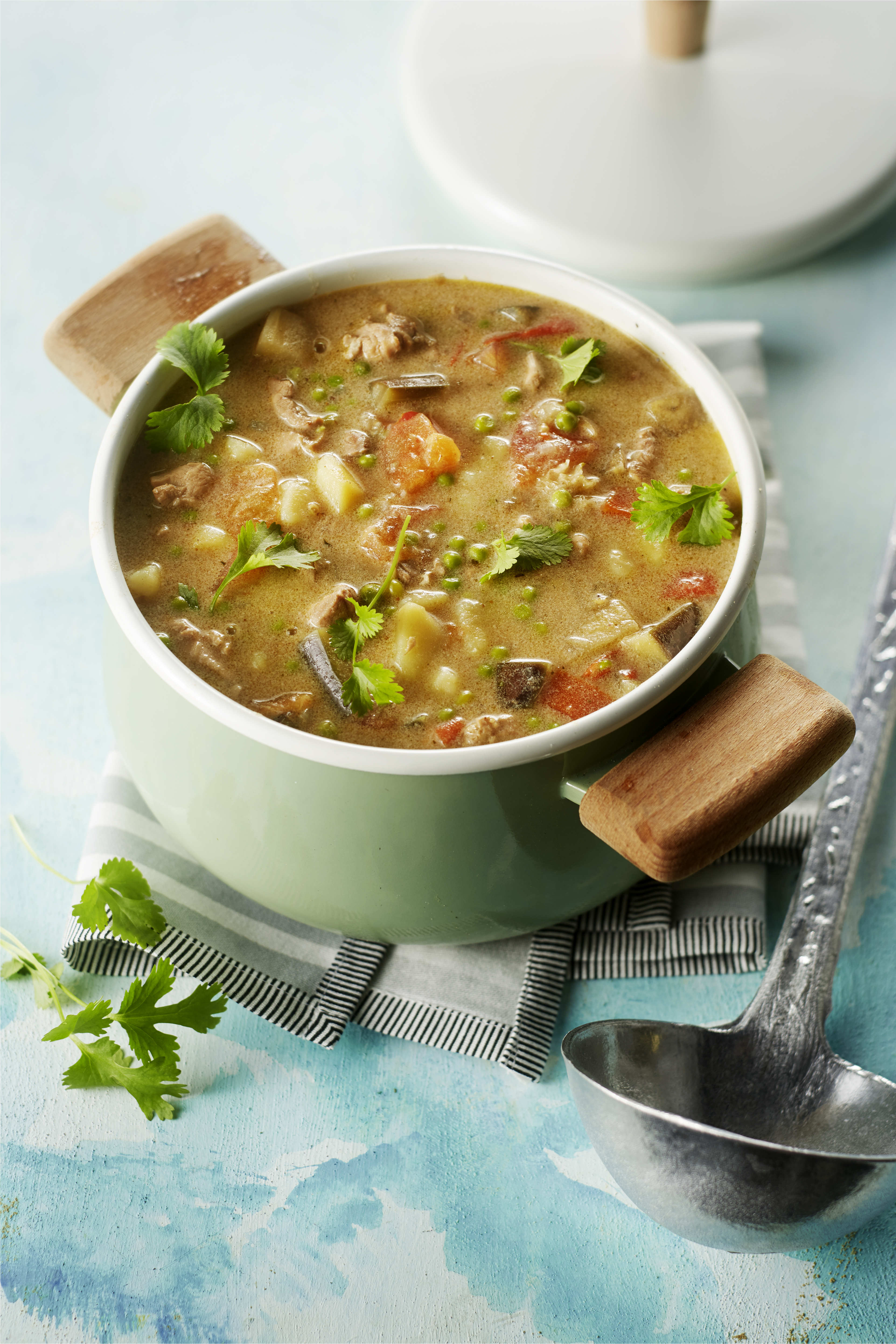 Indiase kokos-currysoep