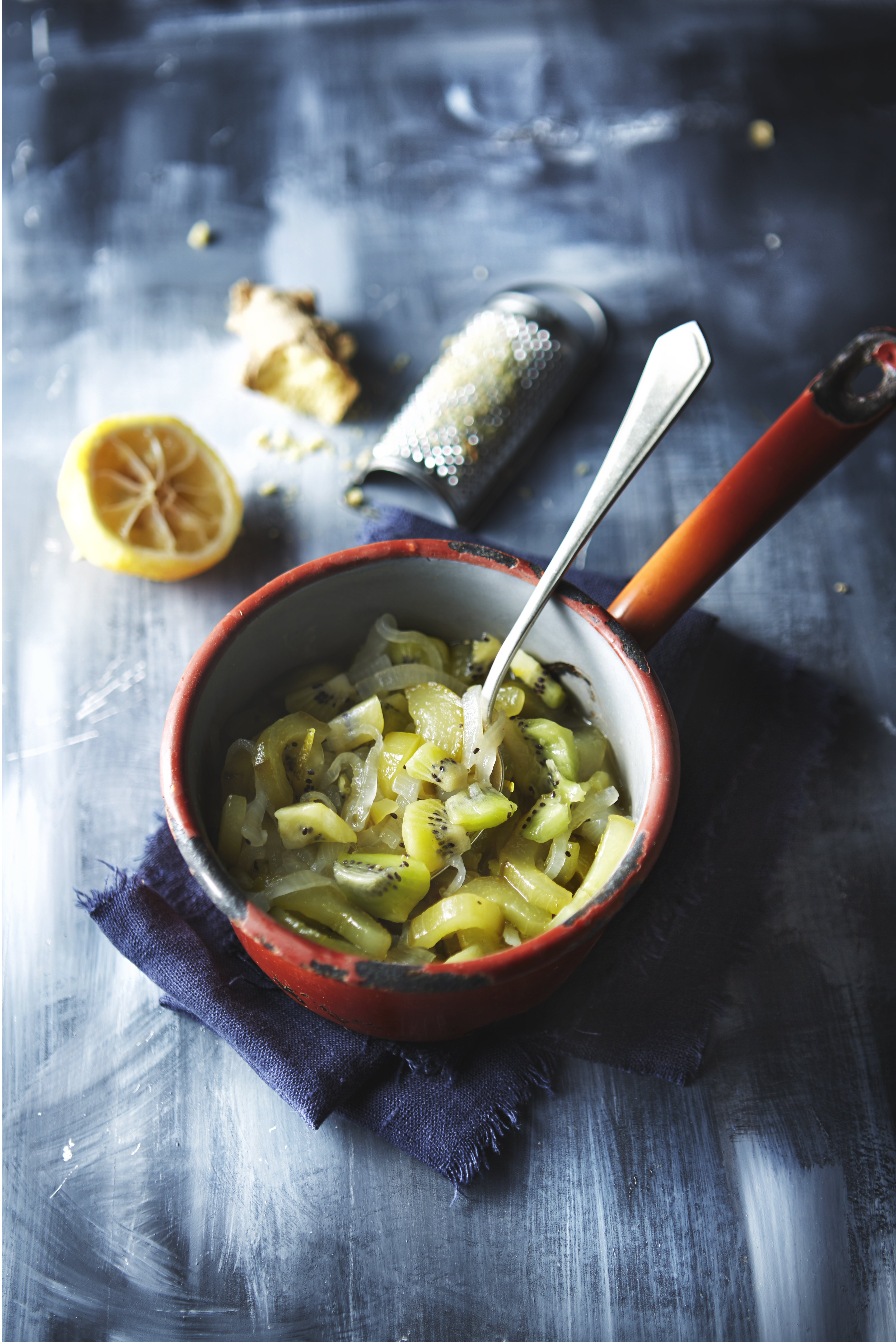 Kiwi-komkommerchutney