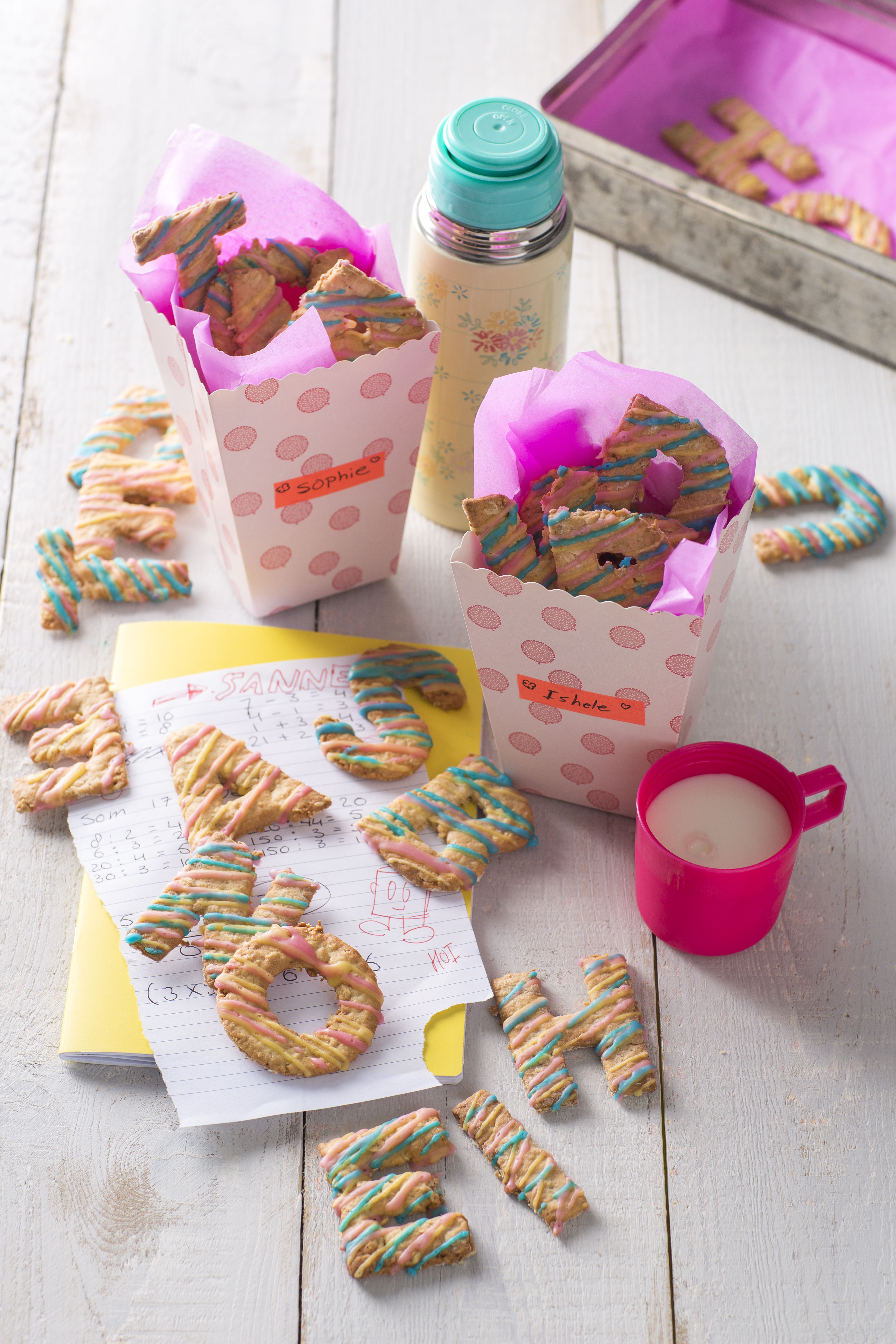 ABC-havermoutkoekjes